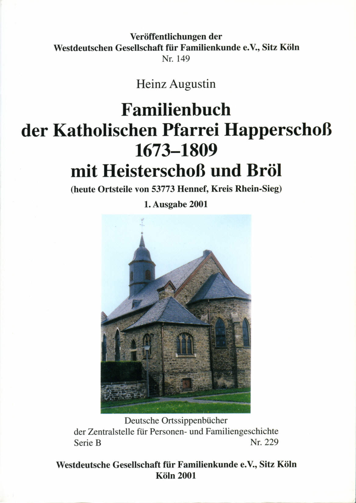 Kath. Familienbuch Happerschoß 1673-1809